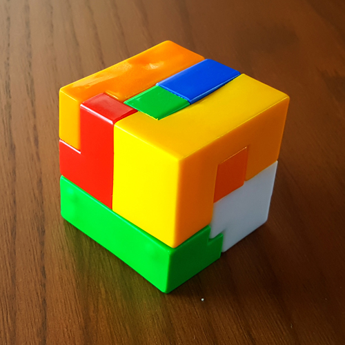 بازی فکری پازل مکعب هوش کلیکس (super cube)