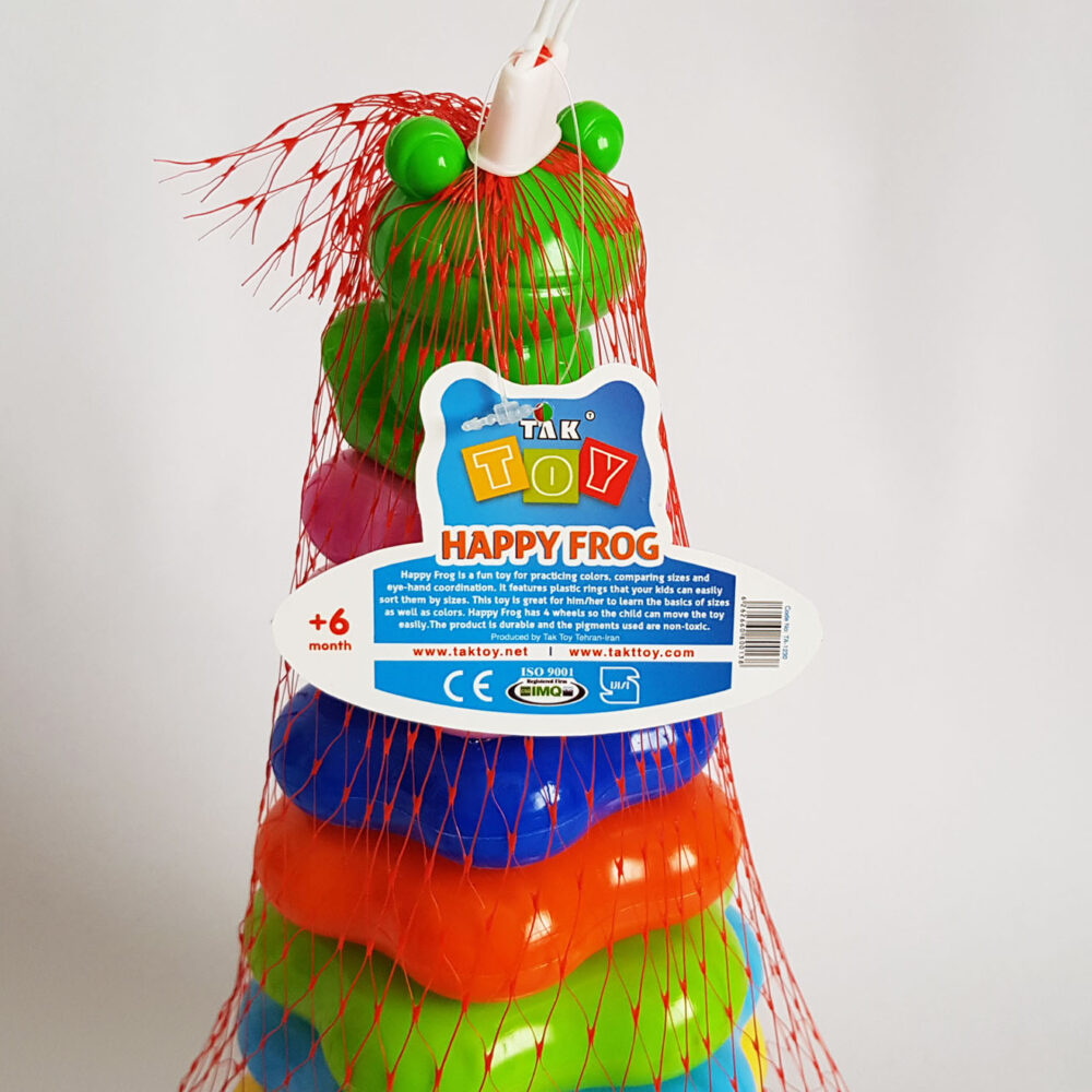 حلقه هوش چرخ دار مدل قورباغه