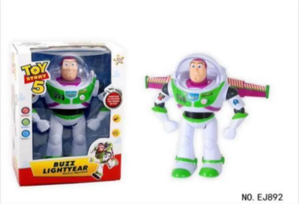 عروسک بازلایترموزیکال چراغ دار