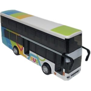 اسباب بازی اتوبوس دوطبقه فلزی موزیکال