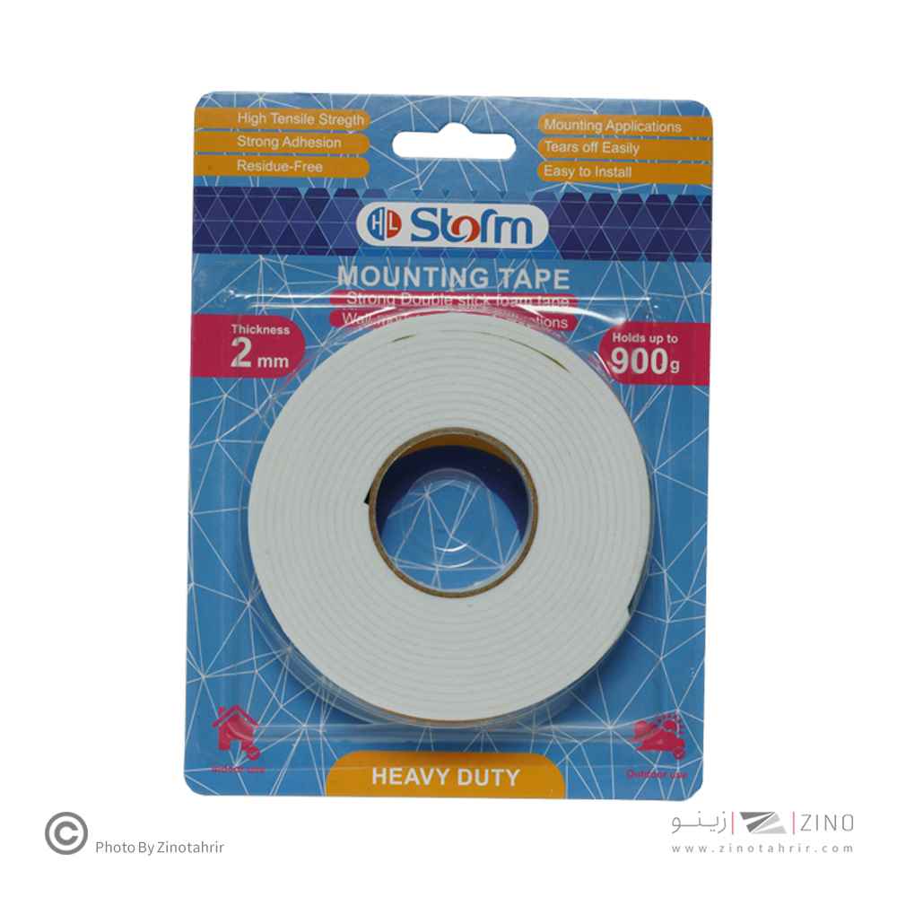 چسب دوطرفه فوم 1/8 سانت استورمHL-137
