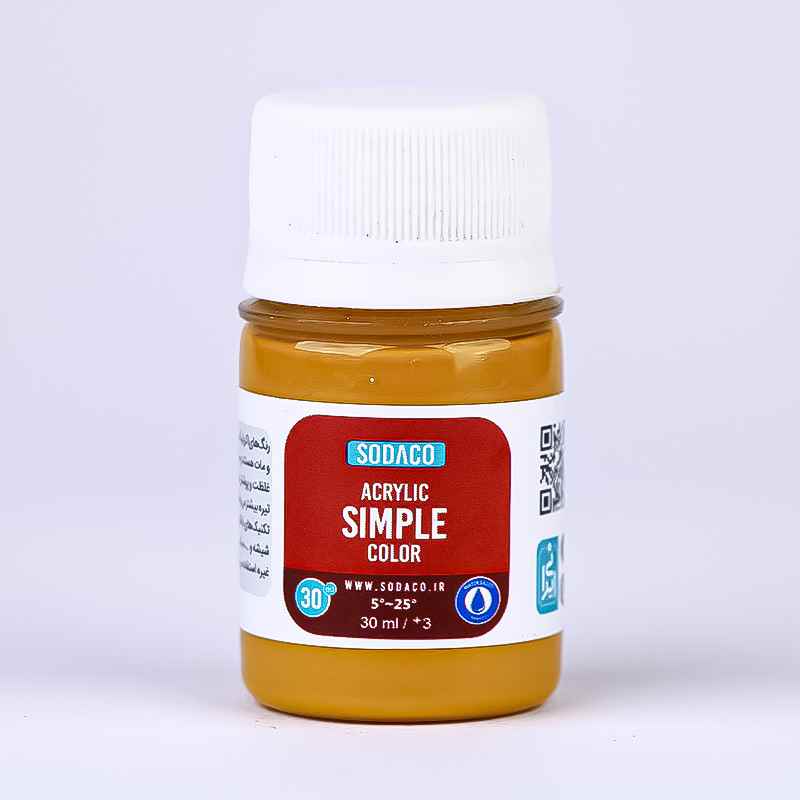 اکریلیک ساده30میل سوداکو اکر کد00344