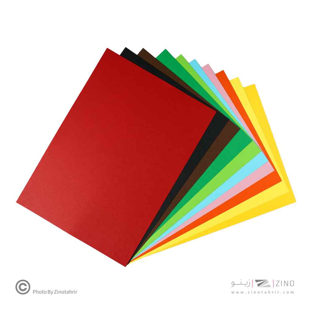 مقواA4رنگی(10برگ)صبا متالیک