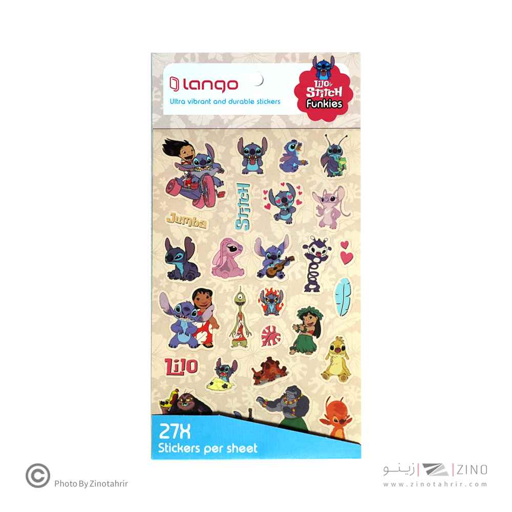 برچسب لانگو سری فانکیز طرح لیلو و استیچ