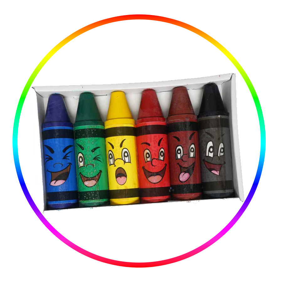 انواع مداد شمعی و پاستل