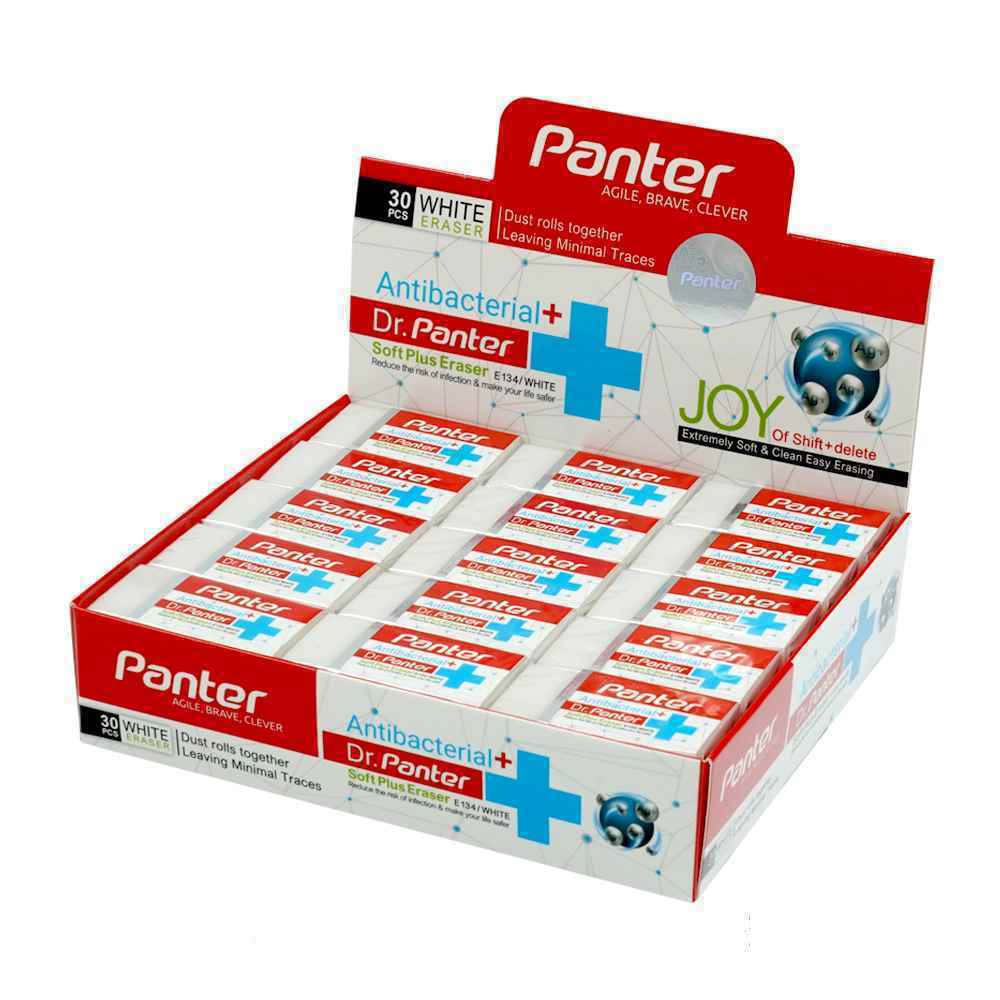 پاکن سفید30عددی آنتی باکتریال پنتر کد E-134