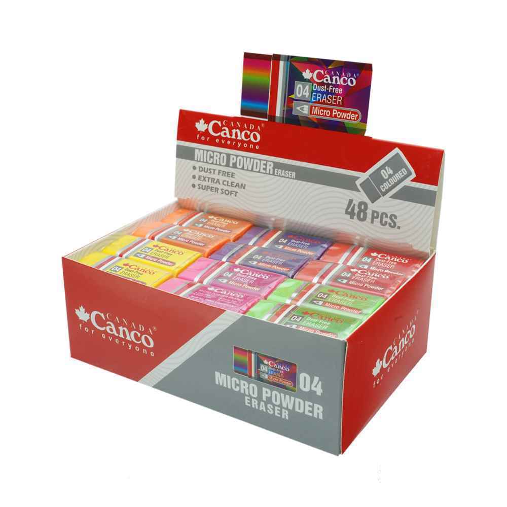 پاکن رنگی48عددی میکرو پودر کوچک کنکو*کارتن30بسته ای*