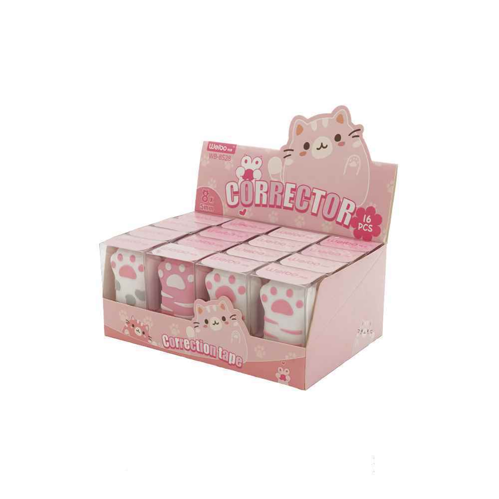 لاک نواری فانتزی سیلیکونی بسته16عددی Weibo