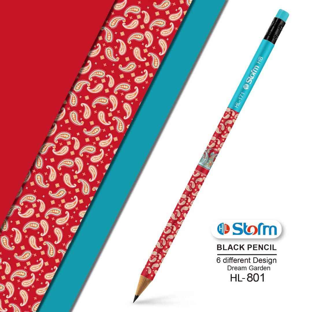 مدادمشکی(بدنه سه گوش)پاکن دار پاستلی استورم کد310311 137101022 مدادمشکی(بدنه سه گوش)پاکن دار پاستلی استورم کد310311