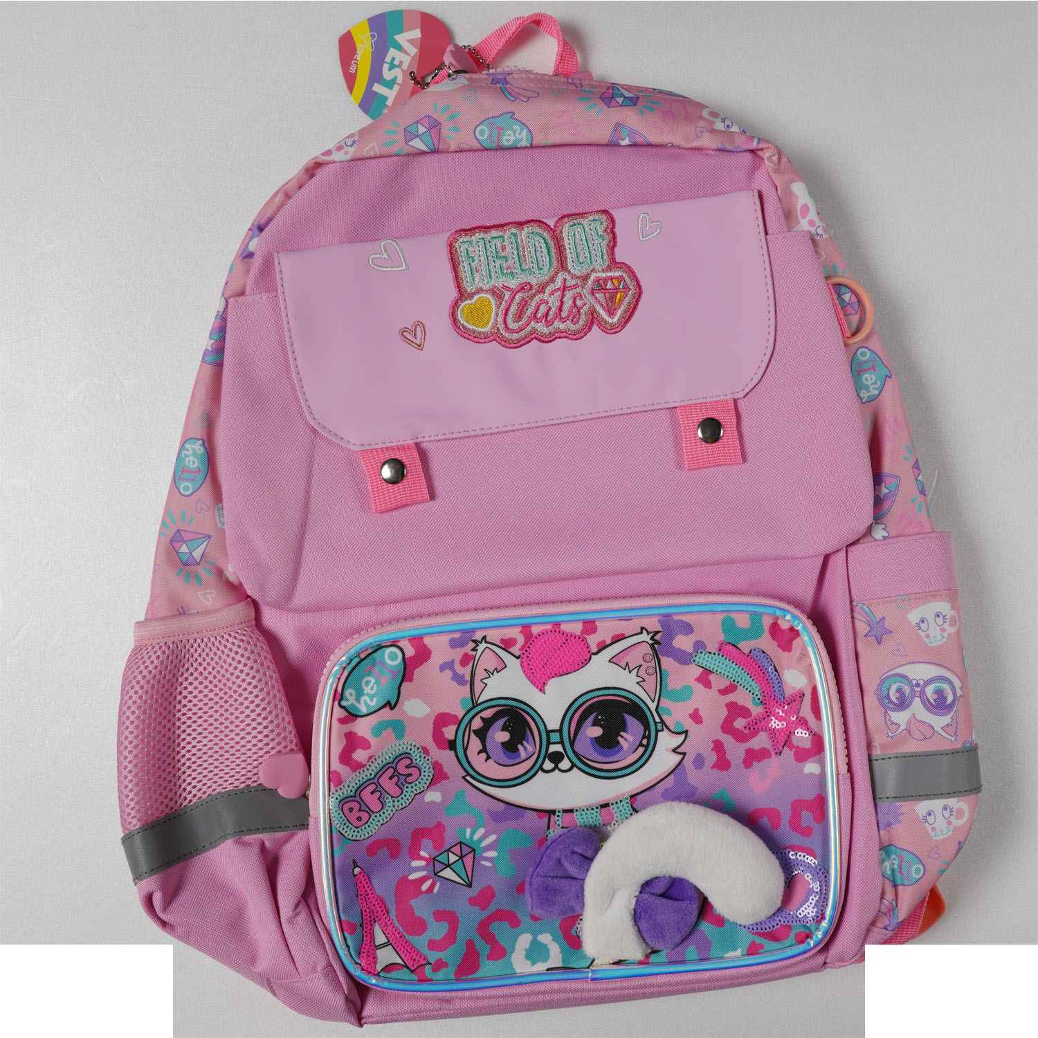 کوله پشتی سایز42*30 وست گربه عینکی کد2065-6 147002362 2024 08 08 12 59 58379 36 کوله پشتی سایز42*30 وست گربه عینکی کد2065-6