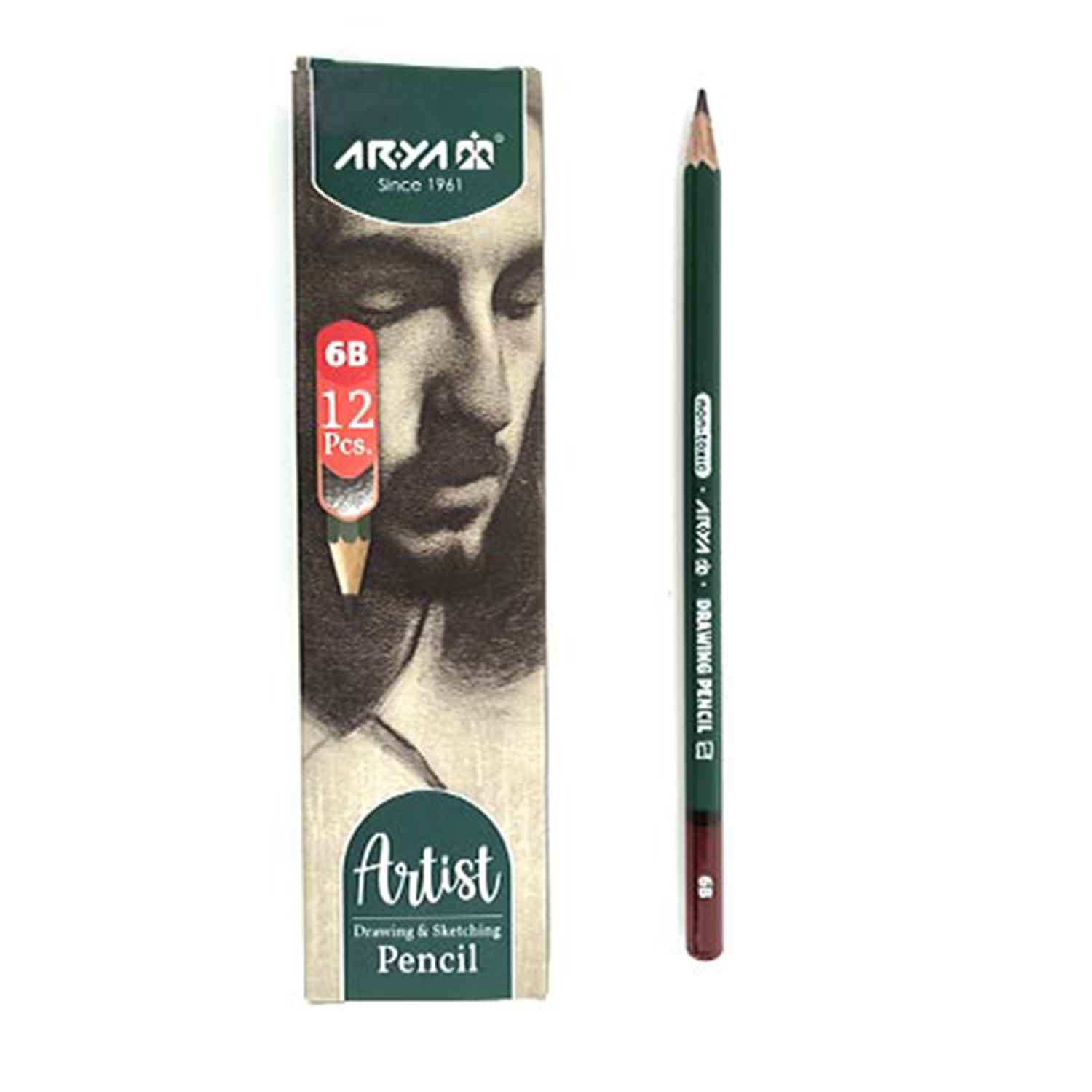 مدادطراحی 6B جعبه مقوایی آریا 149103006 2021 08 31 11 09 51765 77 مدادطراحی 6B جعبه مقوایی آریا