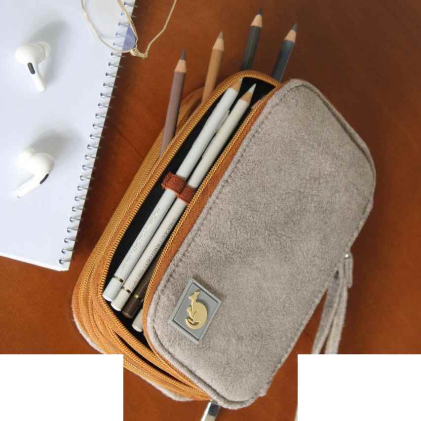 کیف مدادرنگی 72عددی چهار زیپ سریB لوتو