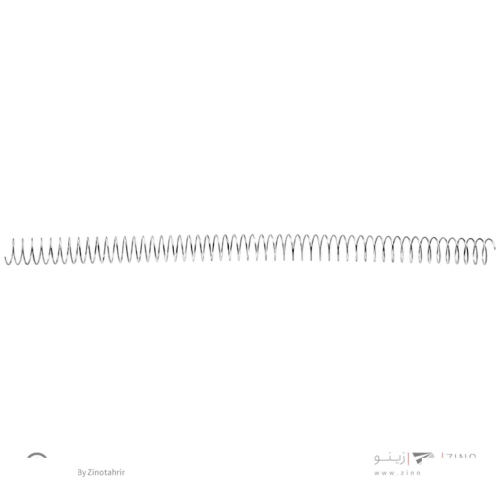 فنرمارپیچ شماره16 سوپربایند روکش نقره ای