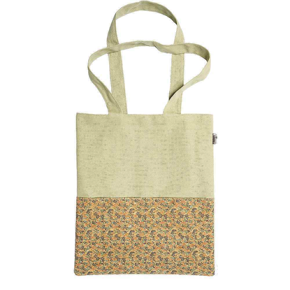 ساک خرید(توت بگ) بزرگ چوب پنبه باروک لیام کدL-16065